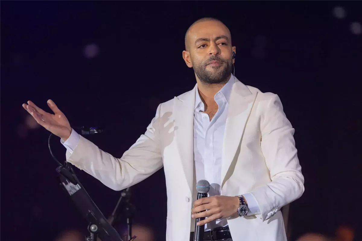 الفنان تامر عاشور
