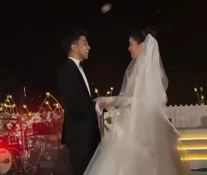زفاف ليلى زاهر وهشام جمال