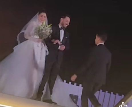 زفاف ليلى زاهر وهشام جمال