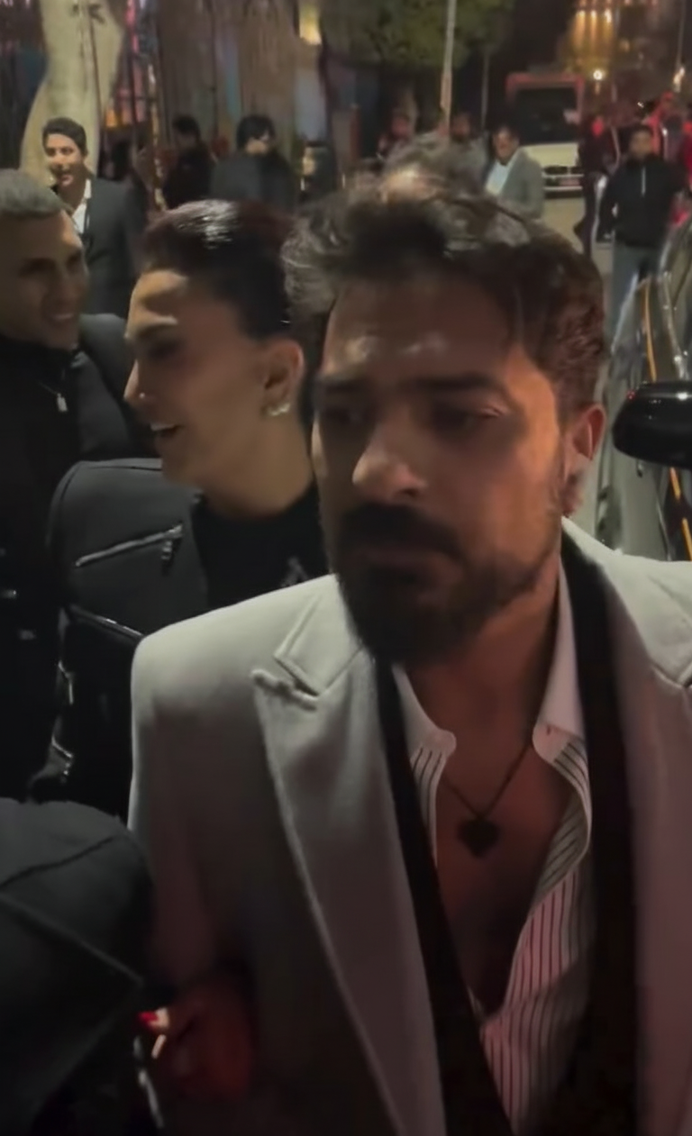 مصطفى أبو سريع وغادة عبد الرازق