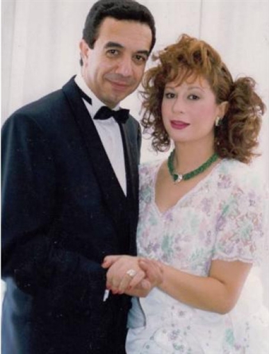 سمية الألفي والمخرج جمال عبد الحميد