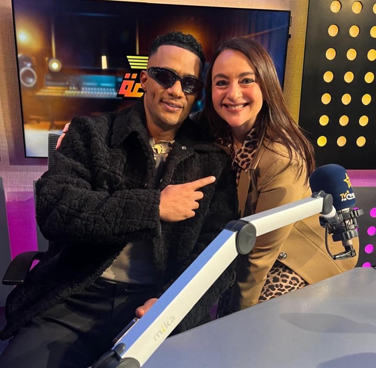 محمد رمضان وهالة حجازي