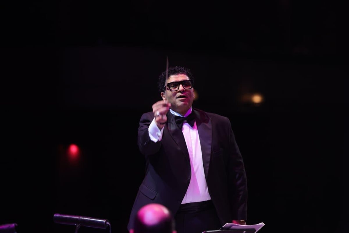 المايسترو علاء عبد السلام رئيس دار الأوبرا&nbsp;