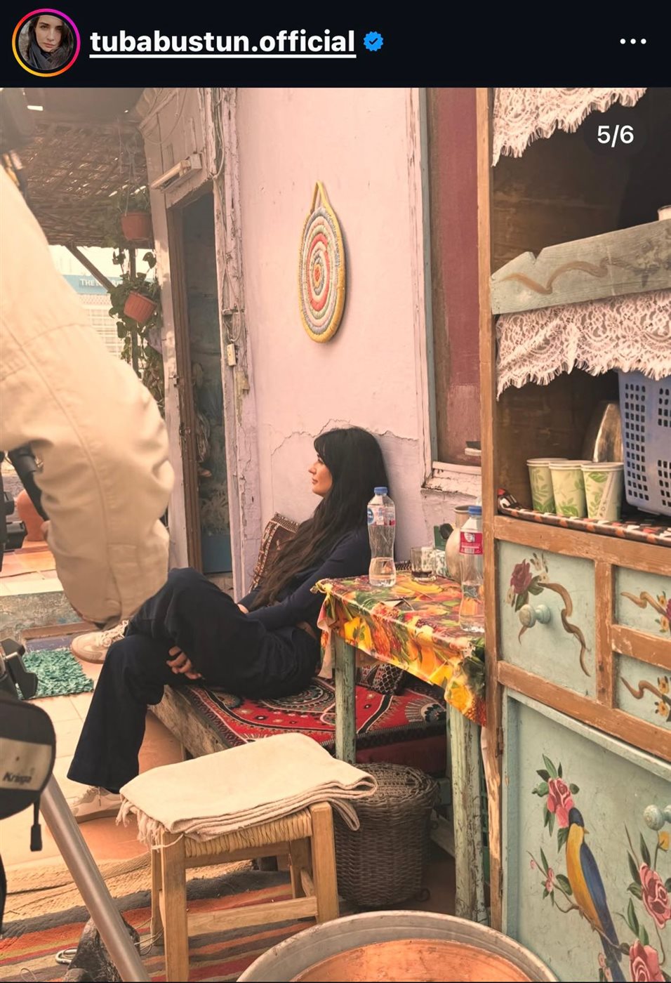 توبا في كواليس مسلسل الأمير