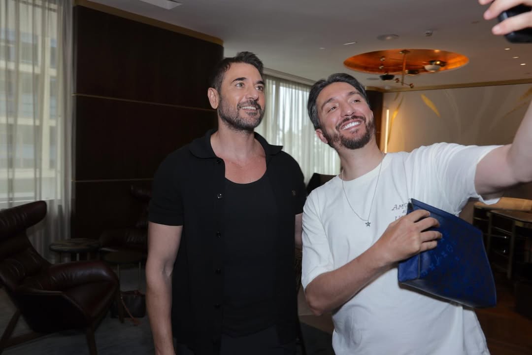 صور من لقاءات #7dogs في المغرب 🇲🇦مونيكا بيلوتشي، أحمد عز، جيانكارلو إسبوزيتو، والمخرجان عادل ا (8)