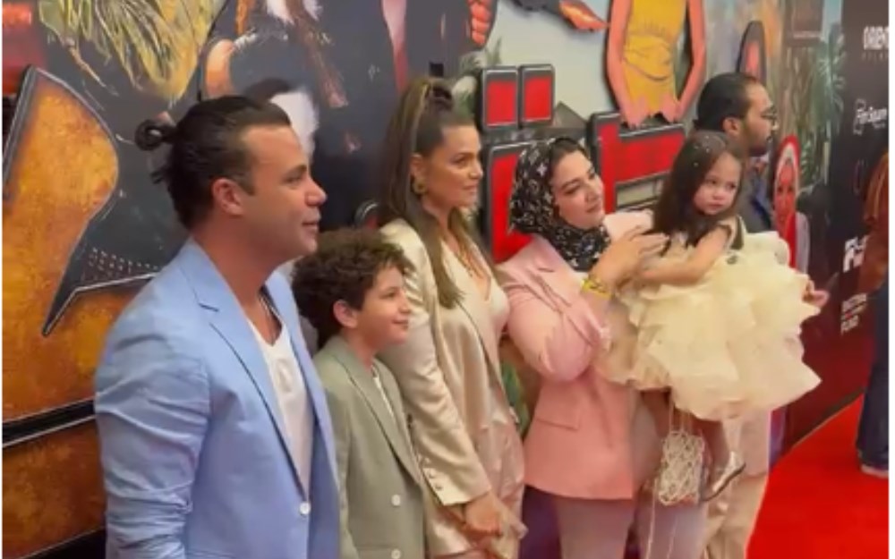 أحفاد الزعيم عادل إمام وأبنا الفنان محمد إمام&nbsp;