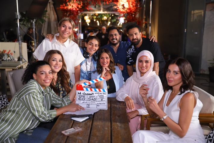 صور من كواليس تصوير فيلم الست لما
