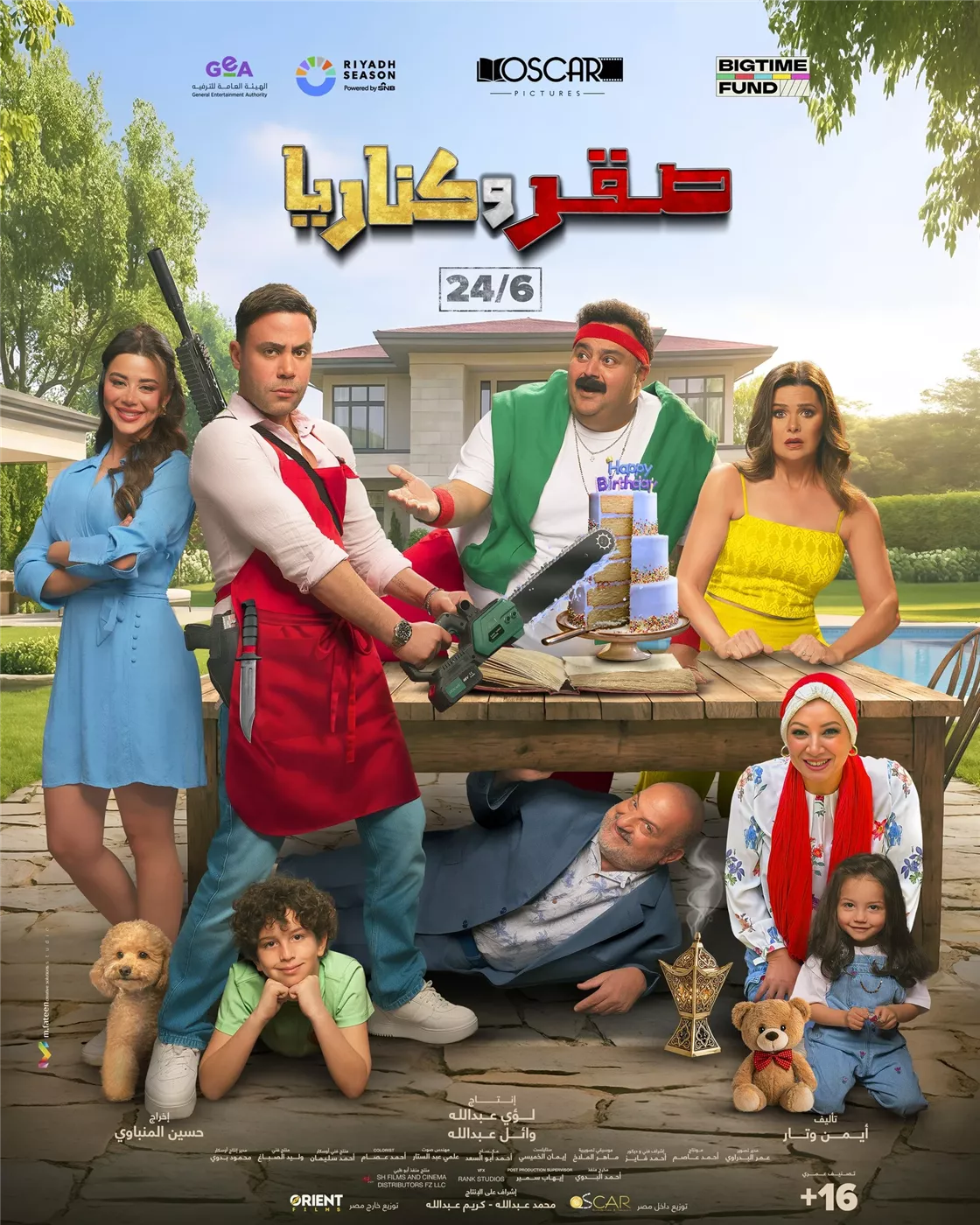 فيلم صقر وكناريا