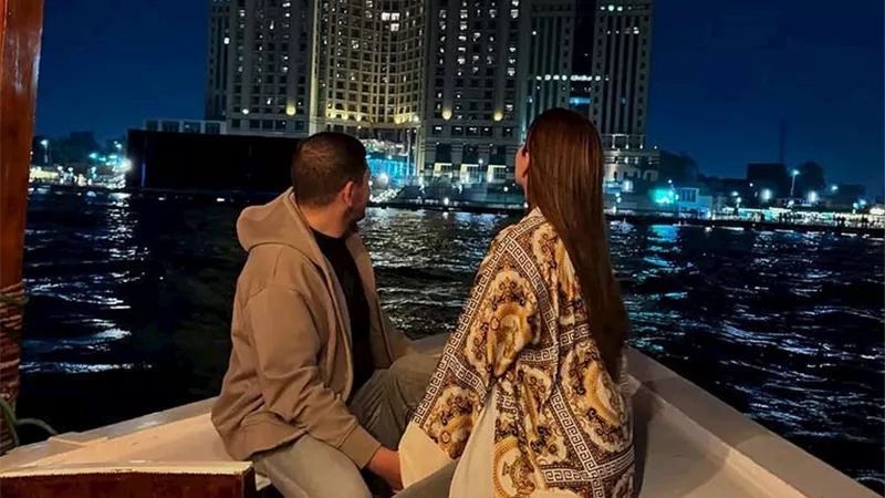 نسرين طافش وزوجها