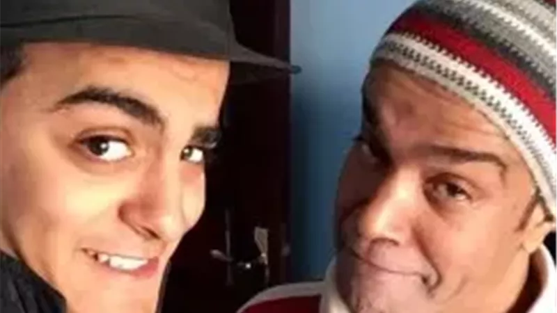 سليمان عيد وابنه