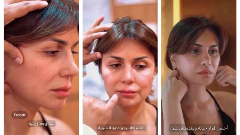 نجلاء بدر تخضع لعملية