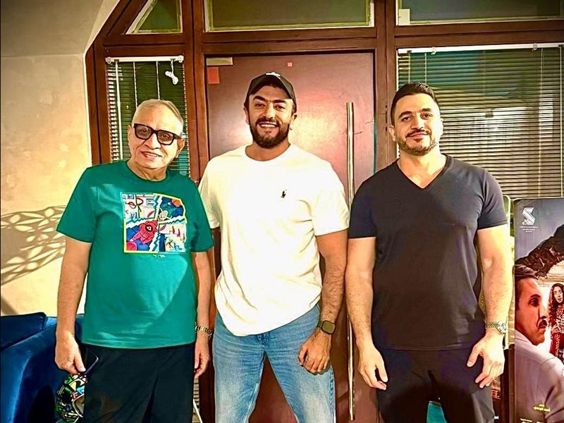 أحمد العوضي اثناء