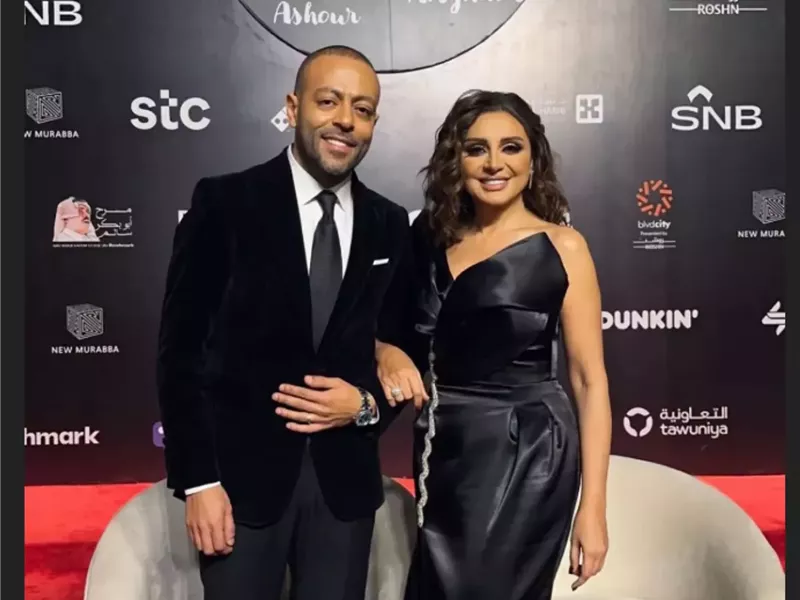أنغام وتامر عاشور