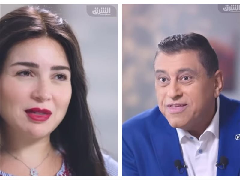 مي عز الدين و الإعلامي