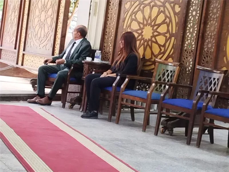 عزاء شقيقة الفنان
