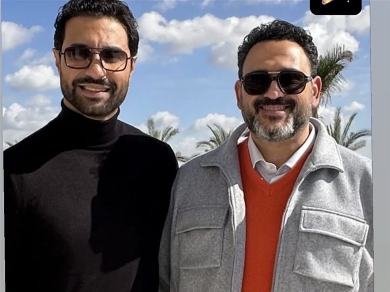أكرم حسني وكريم فهمي