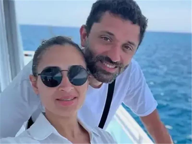 كريم عبد العزيز و آن الرفاعي