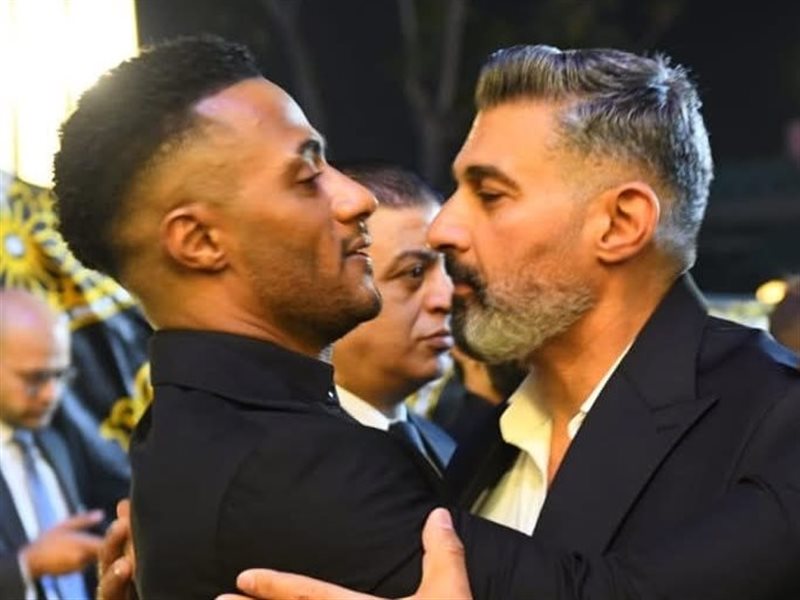 عزاء والد محمد رمضان