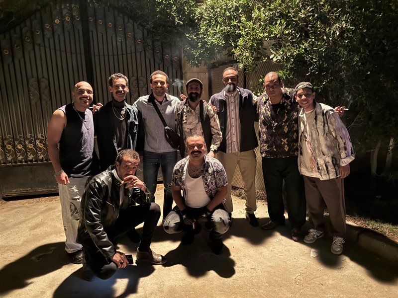 من تصوير مسلسل 