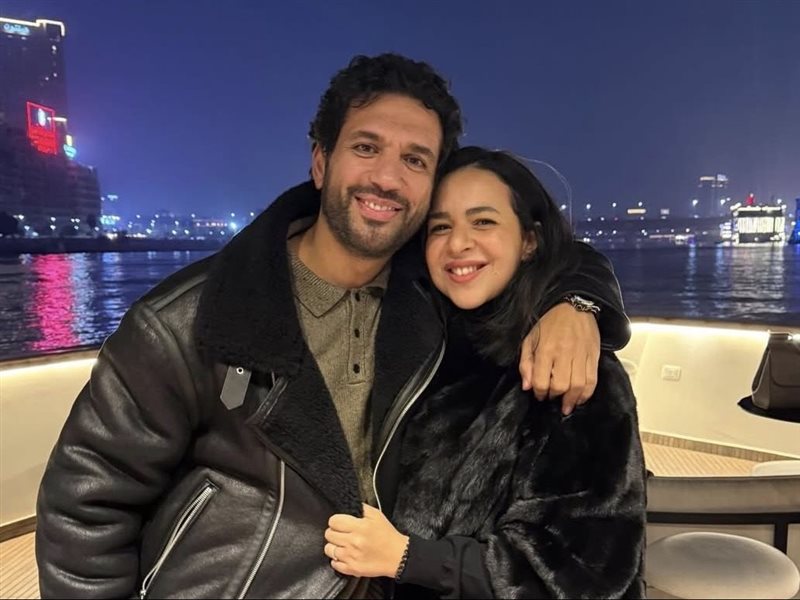 رسالة رومانسية من إيمي سمير غانم لحسن الرداد في عيد ميلاده