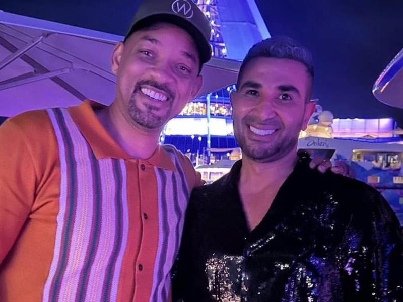 ويل سميث يغني ويرقص على «مكسرات» لـ أحمد سعد ويشعل السوشيال ميديا