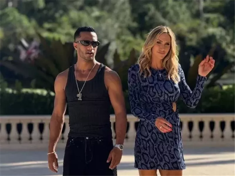 محمد رمضان ولارا ترامب