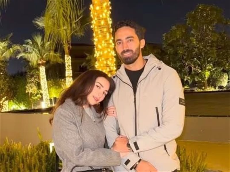 مي عز الدين وأحمد تيمور