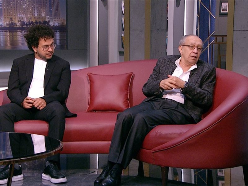 المخرج عصام السيد ونجله أحمد السيد 