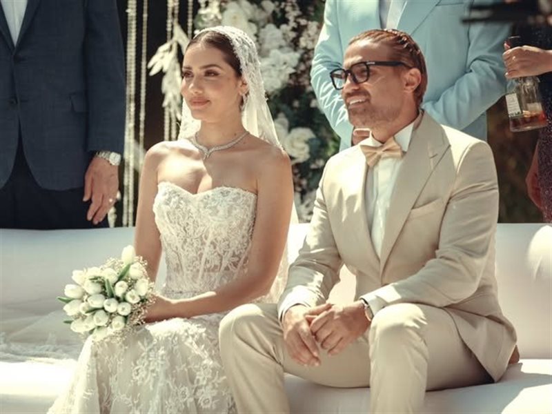 أحمد فهمي وجيهان الشماشرجي