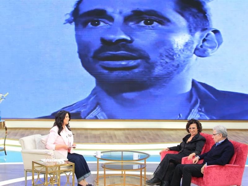 ماريان خوري وجابي خوري مع منى الشاذلي 