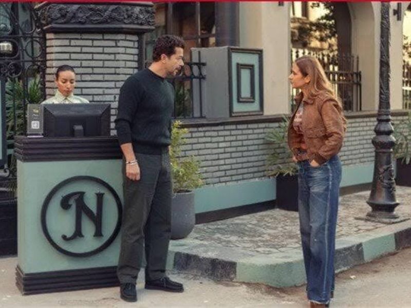 نيللي كريم وشريف سلامة 