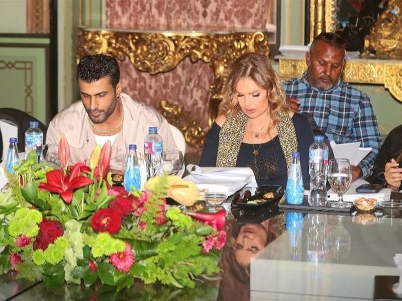 يسرا ودرة والمخرج محمد سامى 