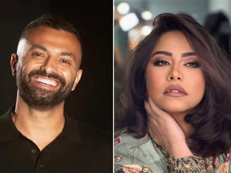 شيرين والمنتج محمد الشاعر 