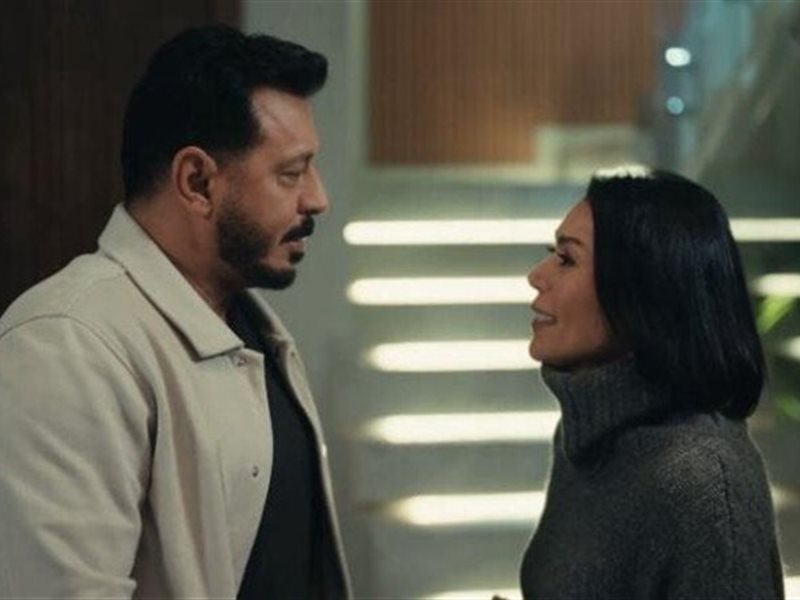 لقاء الخميسي ومصطفى شعبان 