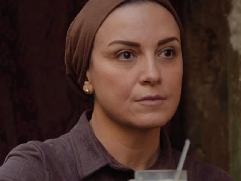 مشهد من مسلسل حكاية نرجس 