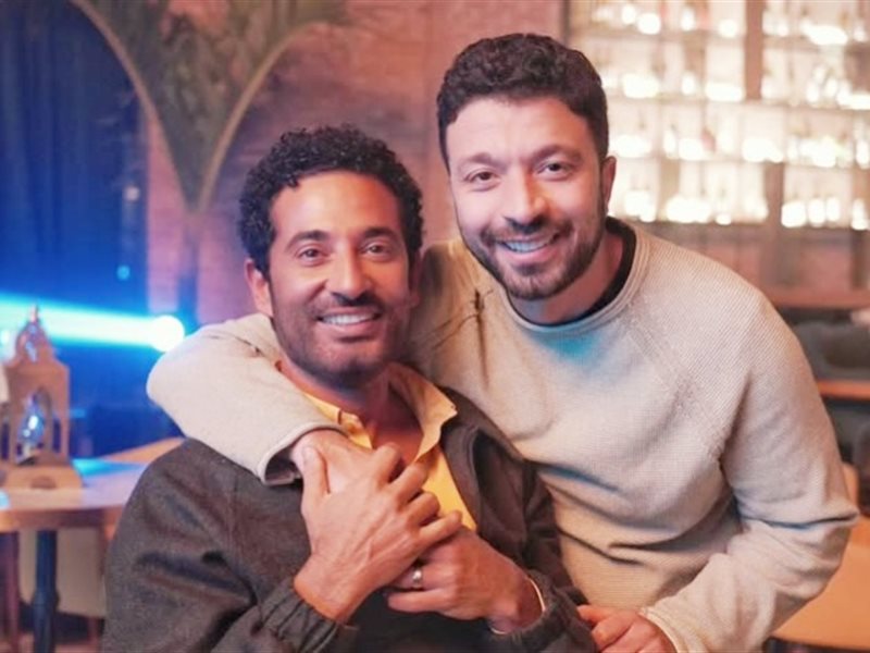 عمرو سعد والمخرج أحمد خالد موسى 