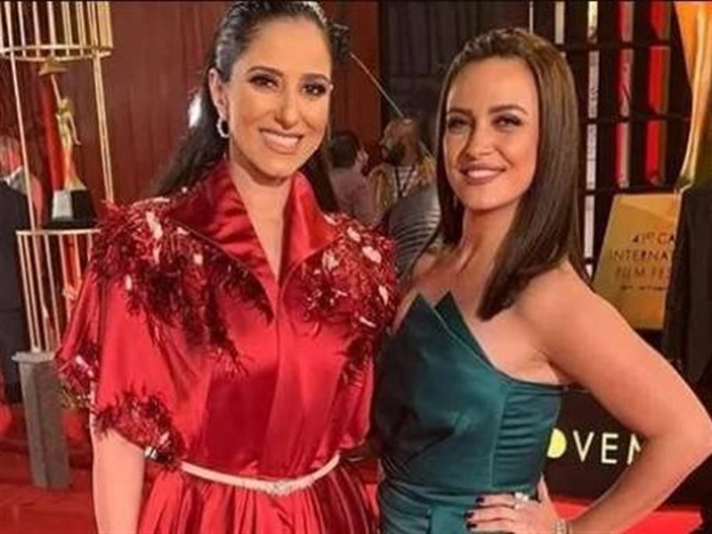 حنان مطاوع وريهام عبد الغفور 