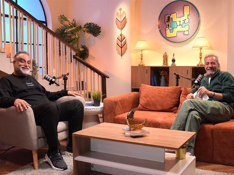 صبري فواز والمنتج صفي الدين محمود