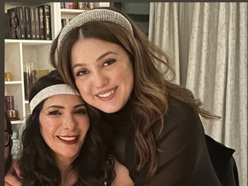 منى زكي وكندة علوش