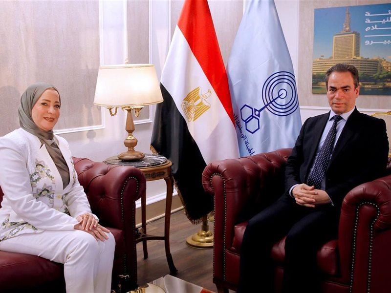 أحمد المسلماني والإعلامية فاطمة حسن