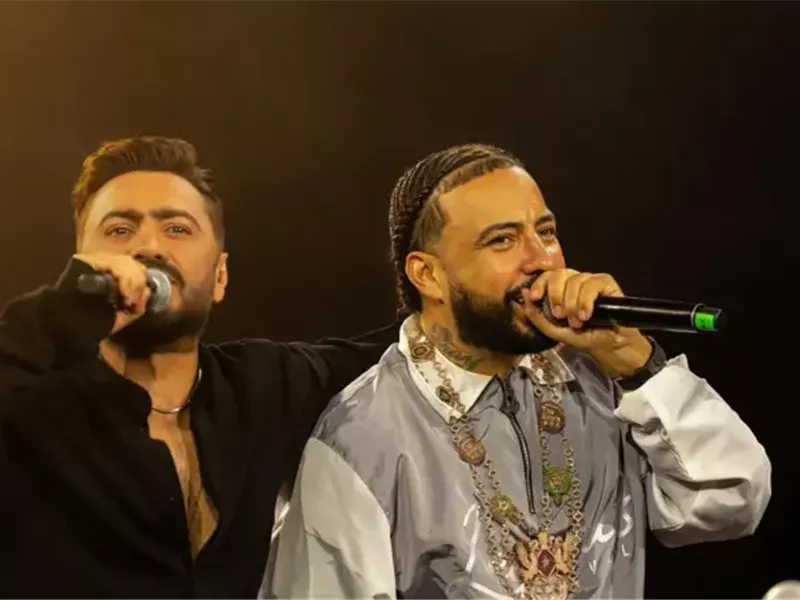 فرنش مونتانا وتامر حسني