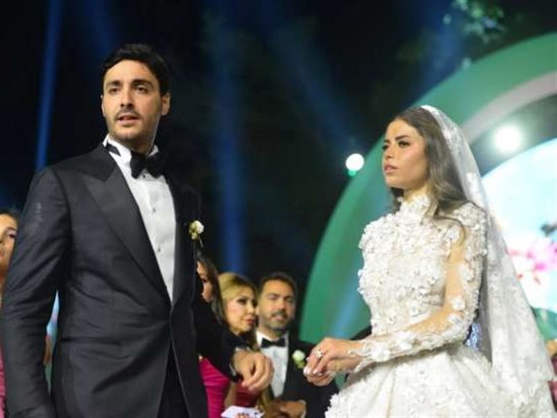 عهد ابنة المنتج محمد السعدي وعريسها