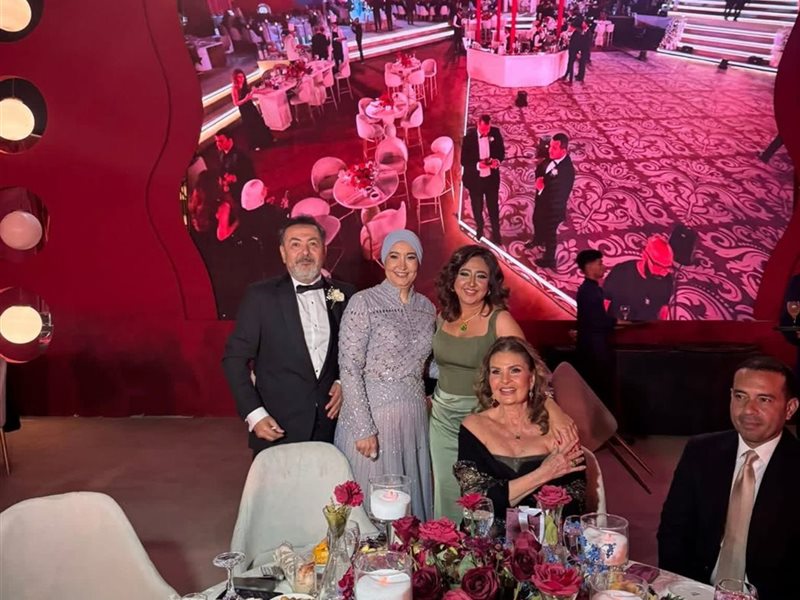 حفل زفاف ابنة الإعلامي خيري رمضان