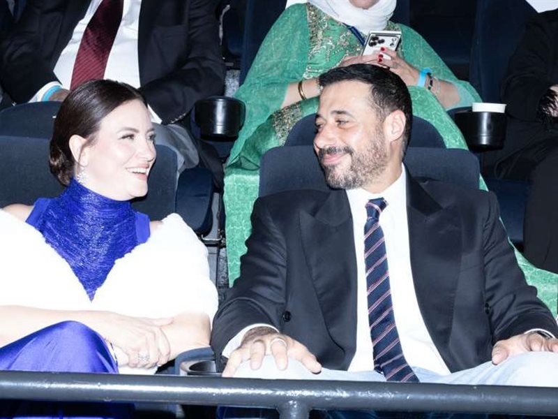 ريهام عبد الغفور وأحمد السعدني 