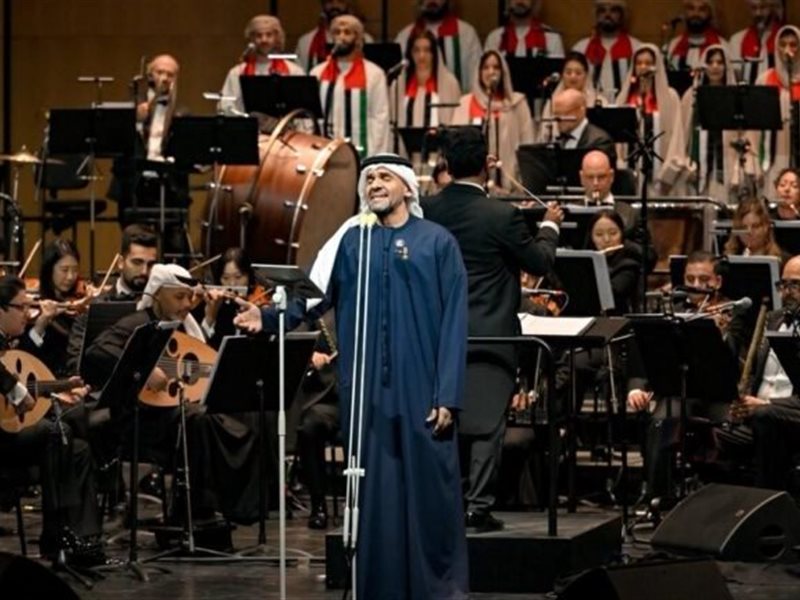 حسين الجسمي يفاجئ جمهور “حصّنتك يا وطن” بظهور استثنائي على مسرح أوبرا دبي 