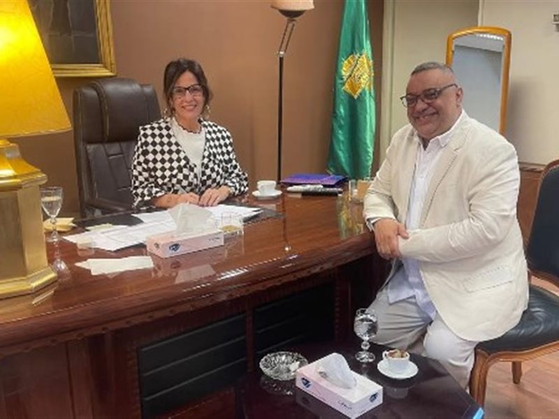 عبد الرحيم كمال ووزيرة الثقافة 