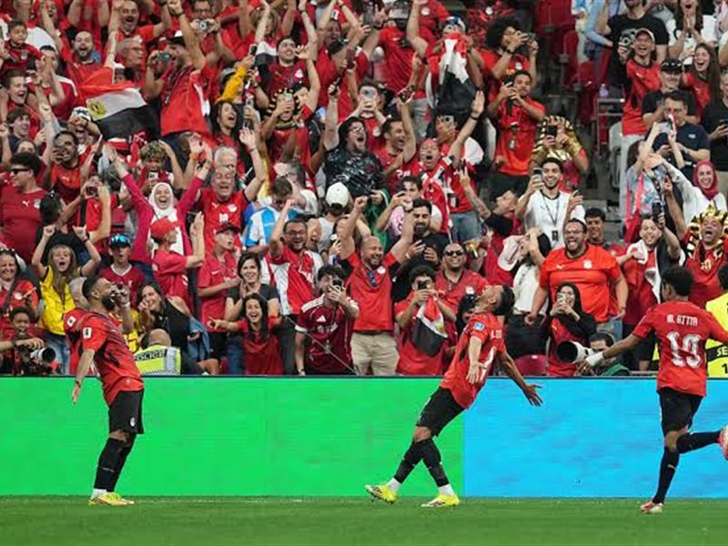 فرحة منتخب مصر