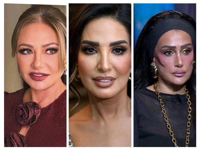 فنانات تعرضن للسرقة