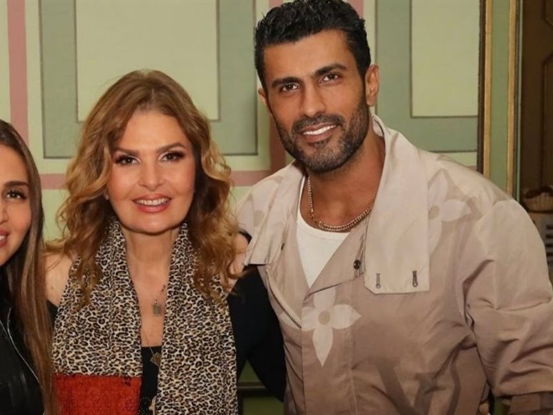 الفنانة يسرا والمخرج محمد سامي