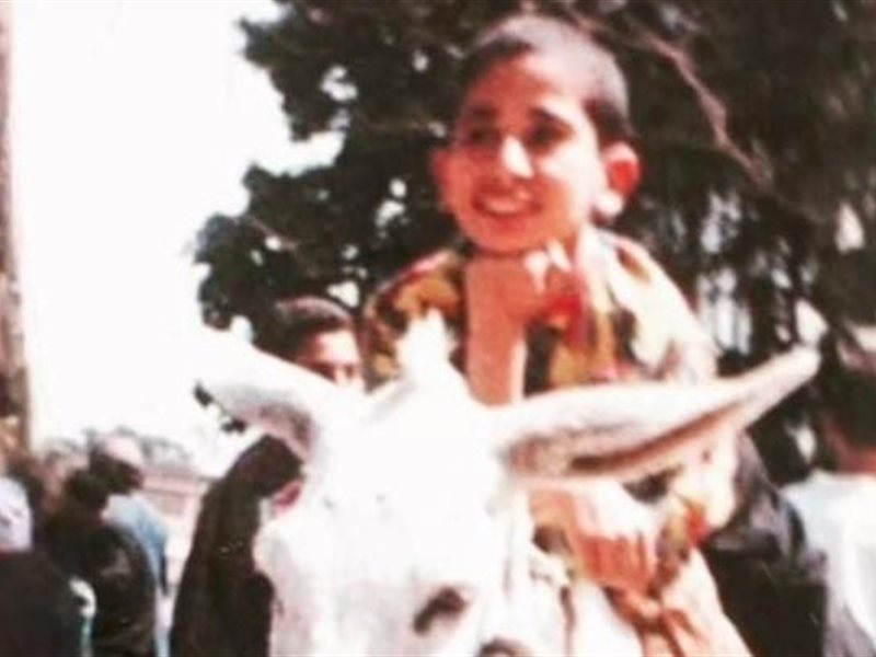 أحمد سعد في طفولته